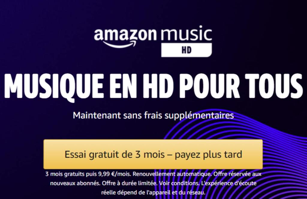 Amazon Baisse Le Prix De Son Service Music Hd Pour Faire Face A La Concurrence Amazon Baisse Le Prix De Son Service Music Hd Pour Faire Face A La Concurrence